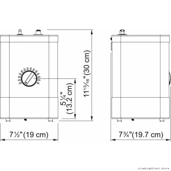 Under Sink Compact Water Heater Tank Little Butler HT-400 Franke