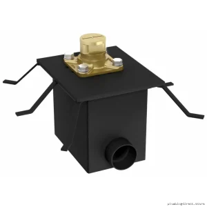 Concrete Floor Mount Tub Filler Rough-In Valve with Installation Box