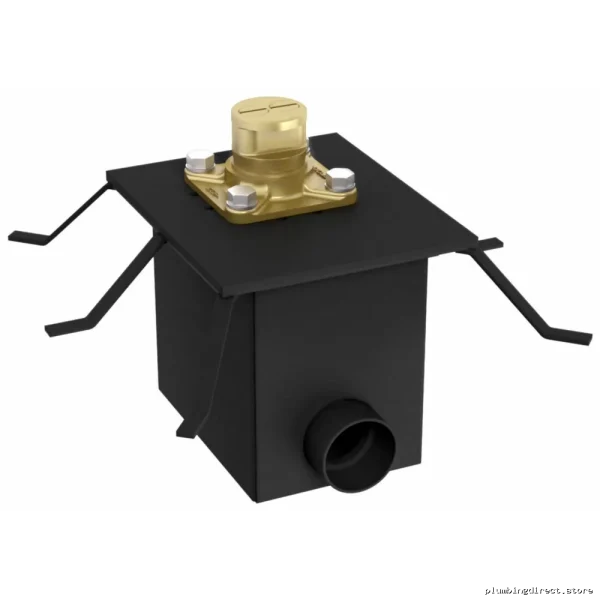 Concrete Floor Mount Tub Filler Rough-In Valve with Installation Box