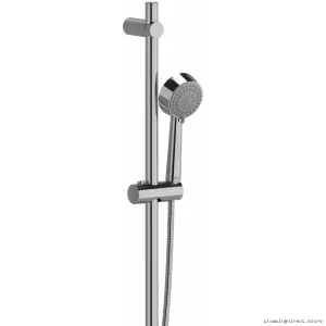 3-Jet Chrome Hand Shower with Slide Bar | Conik P5002C Riobel Pro