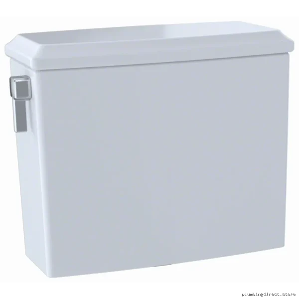 Connelly Dual-Max Dual Flush 1.28/0.9 GPF Water-Saving Toilet Tank - Cotton White ST494M#01 - Image 2