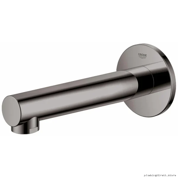 Contemporary Grohe Concetto Tub Spout - Hard Graphite Finish 13274A01