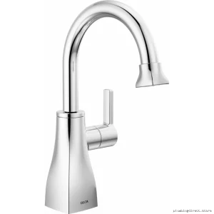 Contemporary Square Beverage Tap - Chrome Durable 1940-DST Delta