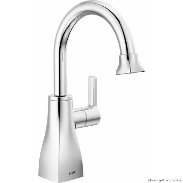 Contemporary Square Beverage Tap - Chrome Durable 1940-DST Delta