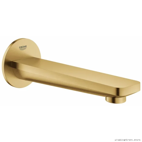 Linear Tub Spout - Cool Sunrise Brushed Finish 13381GN1 Grohe - Image 2