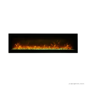 Cozy Modern Symmetry 60 Electric Fireplace SYM-60-B Amantii
