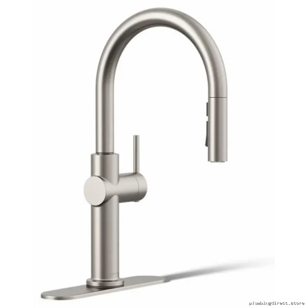 Crue Kitchen Faucet with Pulldown Spray | Vibrant Stainless Steel | 22972-VS Kohler
