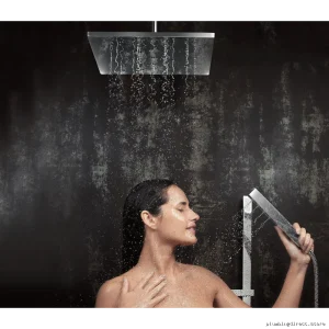 Delta 10 Ceiling Shower Arm with Flange in Venetian Bronze