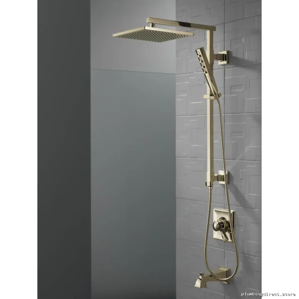 Delta 12-Inch Metal Raincan Shower Head in Polished Nickel - Lumicoat Finish - Image 3