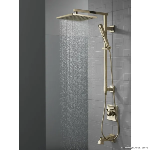 Delta 12-Inch Metal Raincan Shower Head in Polished Nickel - Lumicoat Finish - Image 4