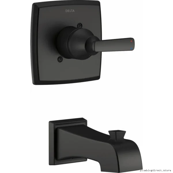 Delta Series Valve Trim - Matte Black Finish 14 Series T14164-BL