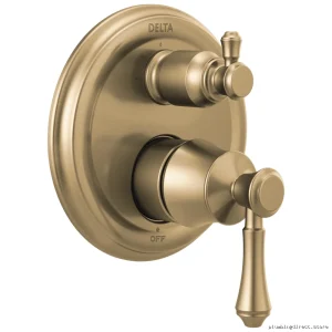 Delta Monitor 14 Series Valve Trim with 3-Way Diverter - Champagne Bronze T24897-CZ