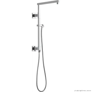 18 Inch Angular Shower Column Chrome Finish Model 58410 Delta