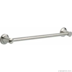 Delta 24 Inch ADA Compliant Stainless Steel Grab Bar for Bathroom Safety