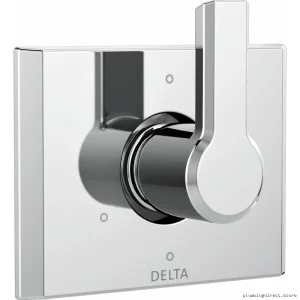 Delta 3-Port 6-Setting Diverter Trim - Lumicoat Chrome T11999-PR