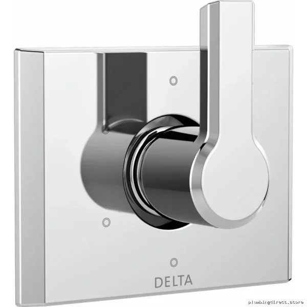Delta 3-Port 6-Setting Diverter Trim - Lumicoat Chrome T11999-PR