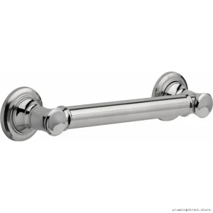 Decorative 12 Inch ADA Shower Grab Bar - Chrome Delta 41612