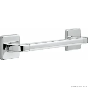 Delta 41912-KS Black Stainless ADA-Compliant Modern Angular Decorative Grab Bar