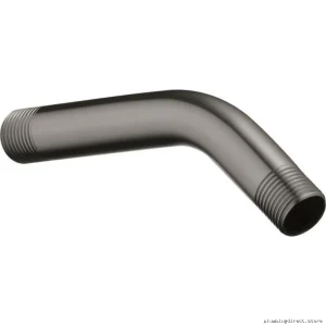 Delta 5-1/2 in Black Stainless Steel Modern Shower Arm - RP6023KS