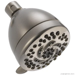 Delta 52636-SS-PK 5-Setting Shower Head with Rain/Massage Sprays - Durable Stainless Steel