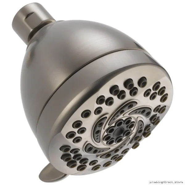 Delta 52636-SS-PK 5-Setting Shower Head with Rain/Massage Sprays - Durable Stainless Steel