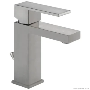 Modern Single-Hole Bathroom Faucet – Durable Stainless Steel 567LF-SSPP Delta