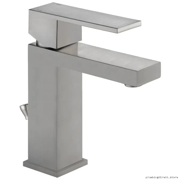 Modern Single-Hole Bathroom Faucet – Durable Stainless Steel 567LF-SSPP Delta