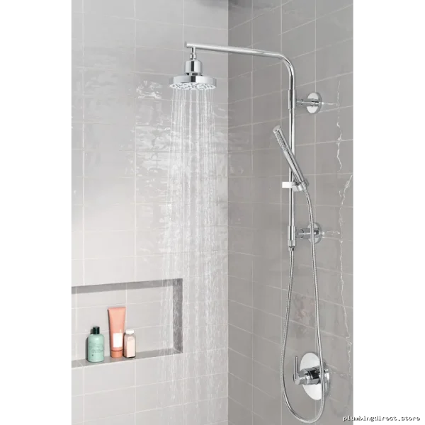 Delta 58810-PR 18-Inch Round Chrome Shower Column with Lumicoat Finish - Image 3
