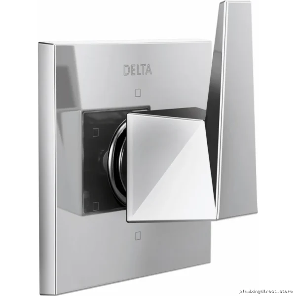 6-Position Adjustable Delta Shower Diverter Trim in Lumicoat Chrome - T11943-PR