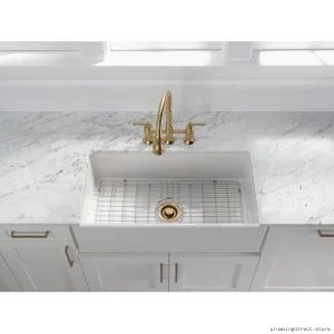 Delta Black Stainless Kitchen Sink Disposal Flange with Stopper 72030-KS