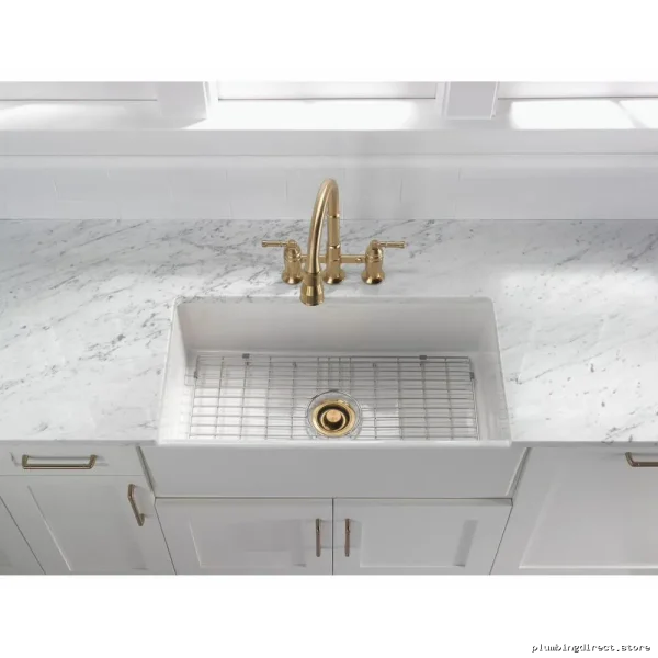 Delta Black Stainless Kitchen Sink Disposal Flange with Stopper 72030-KS