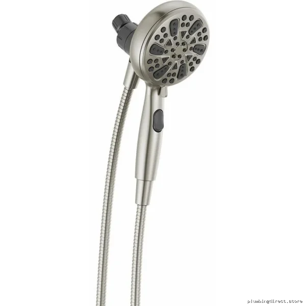 Delta 75609SN Satin Nickel Magnetic Hand Shower with 6 Adjustable Settings - Image 2