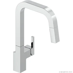Junction Kitchen Pulldown Spray Faucet Arctic Stainless 930LF-AR Delta