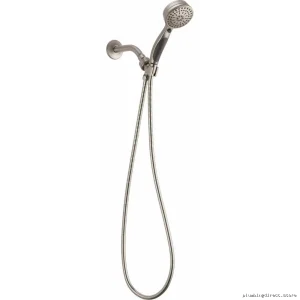 Delta ActivTouch Multi-Setting Stainless Steel Wall-Mounted Handheld Shower