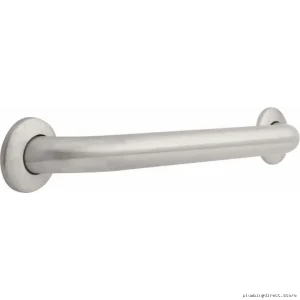 Delta Stainless Steel ADA Grab Bar 1.5x18 Inches - Model 40118-SS
