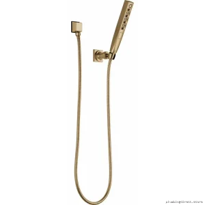Delta Adjustable 5-Spray Wall-Mount Hand Shower - Champagne Bronze