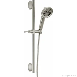 Adjustable Delta Hand Shower with Slide Bar - 3 Spray Settings
