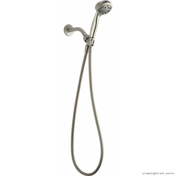 Delta Stainless Steel Handheld Shower with Adjustable Wall Mount