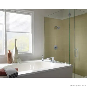 Delta Chrome Roman Tub Faucet with Hand Shower T4767 - Ara Series