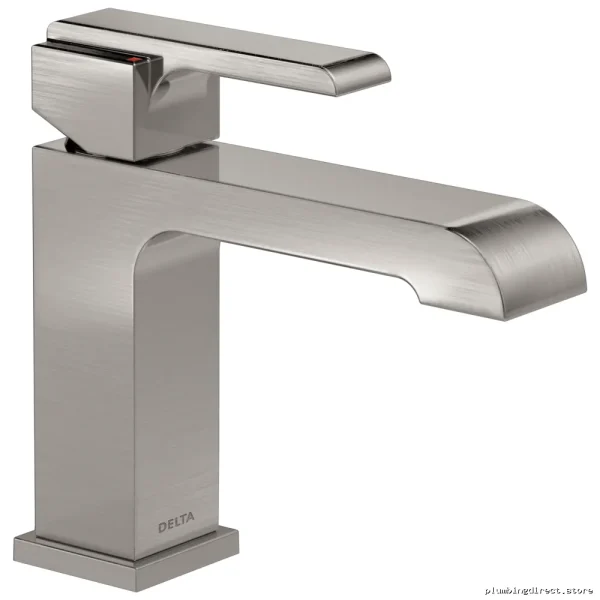 Delta Ara Stainless Steel Single Handle Bathroom Sink Faucet 567LF-SSLPU