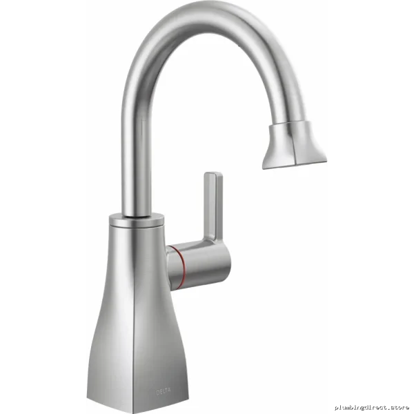 Delta Arctic Stainless Square Instant Hot Water Faucet 1940LF-H-AR