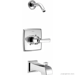 Delta Ashlyn Monitor 14 Chrome Tub & Shower Trim Kit