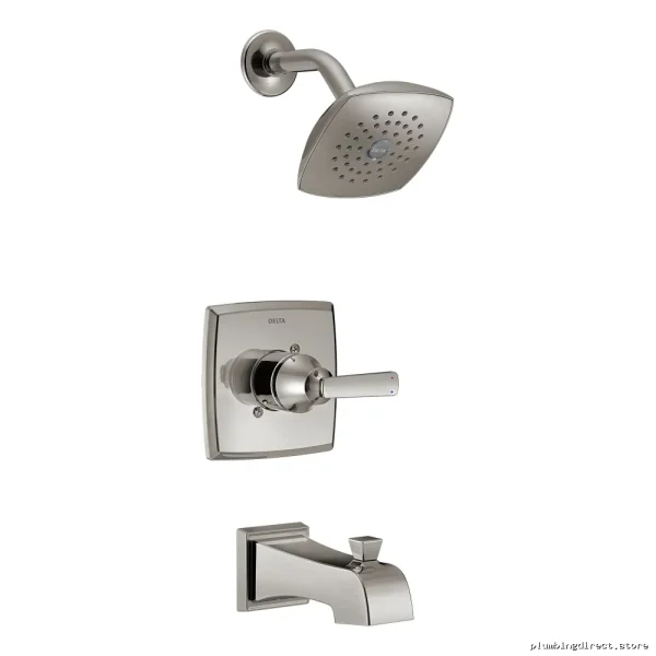 Stainless Steel Ashlyn Monitor 1...-Series Tub & Shower Trim T...-SS by Delta - Image 4