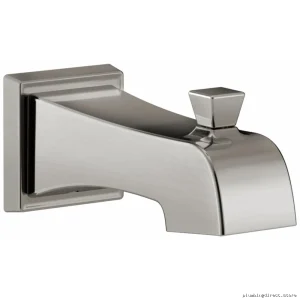 Delta Stainless Steel Ashlyns Tub & Shower Spaot w/Divert - Model #