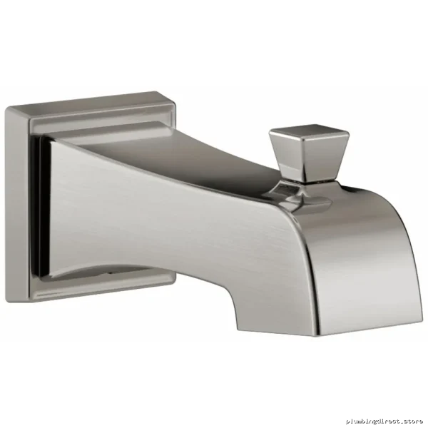 Delta Stainless Steel Ashlyns Tub & Shower Spaot w/Divert - Model #