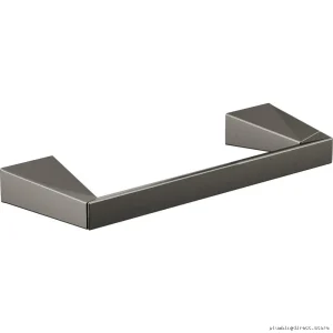 Delta Stainless Steel Black Toilet Paper Holder - Modern Bathroom Accessory
