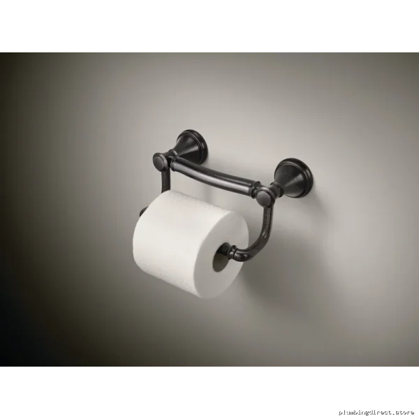Delta Safety Toilet Paper Holder with Support Bar - Bronze