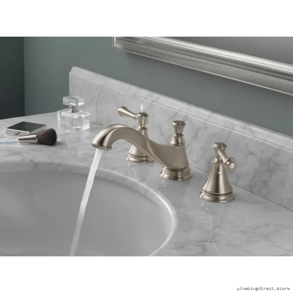 Stainless Steel Lever Handle Pair for Delta Faucet Model Cassid - Image 2