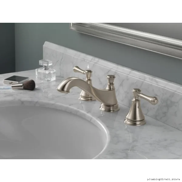 Stainless Steel Lever Handle Pair for Delta Faucet Model Cassid - Image 3