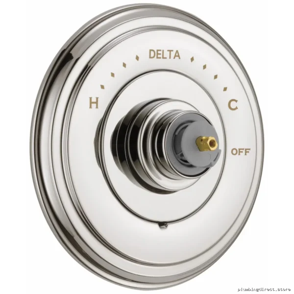 Delta Cassidy 14 Series Polished Nickel Valve Trim - T14097-PNLHP for Modern Bathrooms